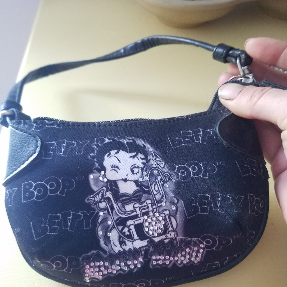 betty boop small clutch purse